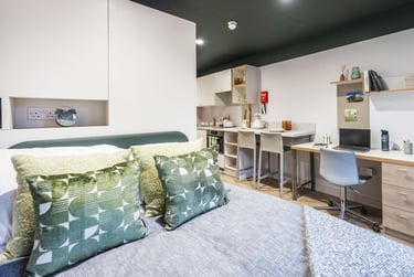 1 bed studio, Lower Gilmore Place, Fountainbridge, Edinburgh, EH39NY - Image 11